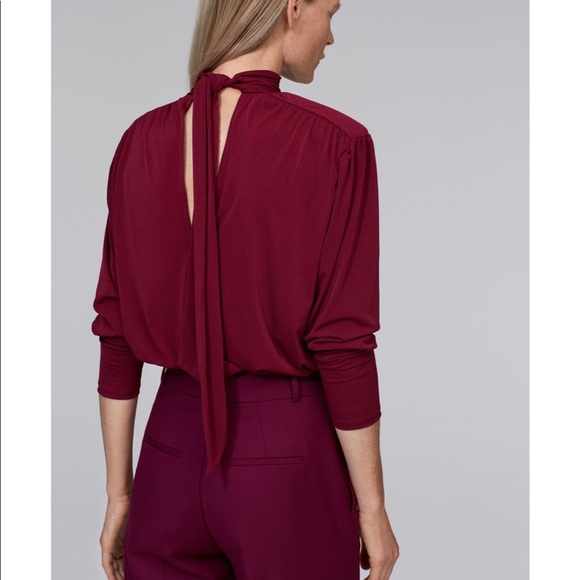 Zara Shoulder Pad Top NWT - Picture 3 of 5